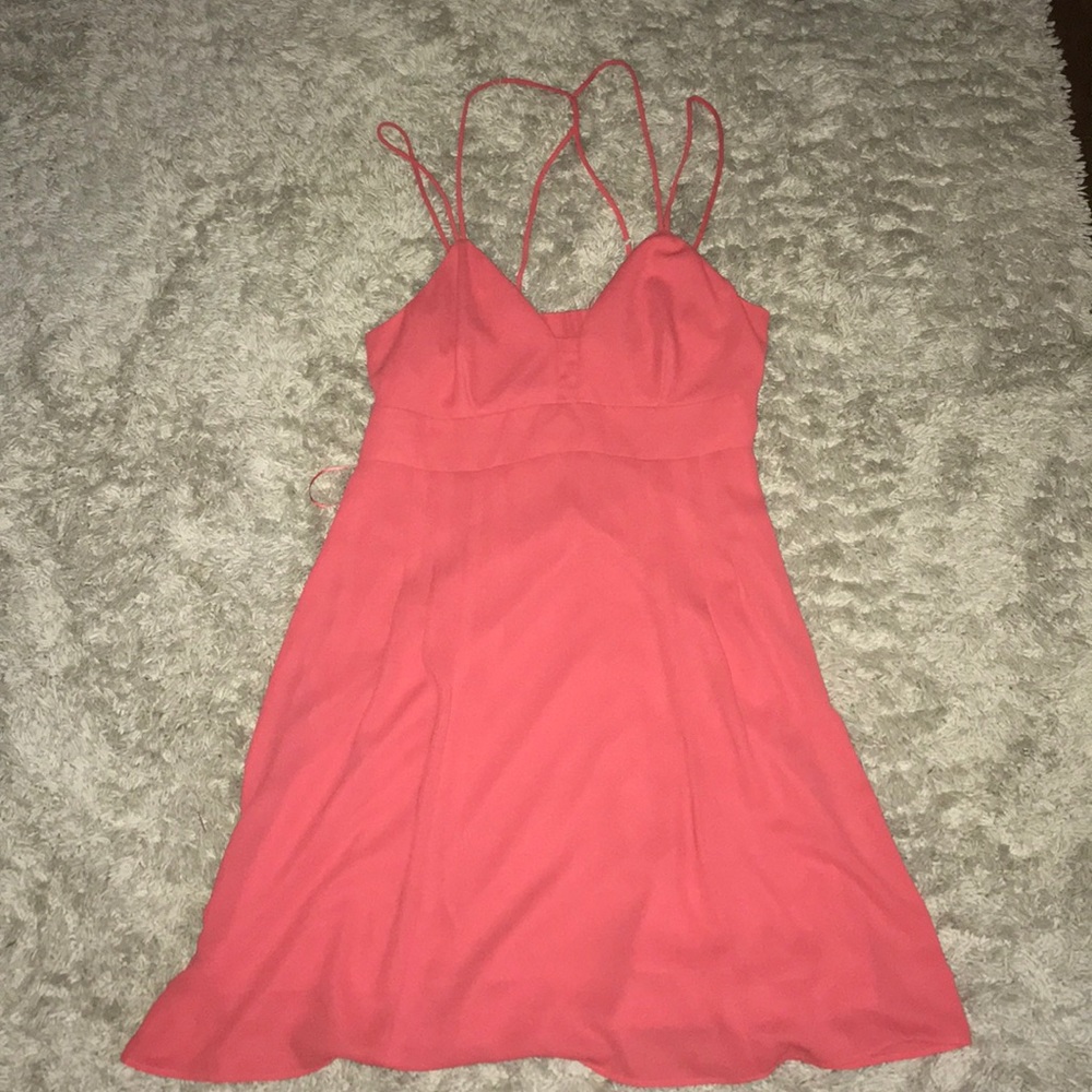 Open back dress!
